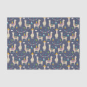 Celebration Llama Pattern Tissuepapier (Voorkant)