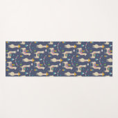 Celebration Llama Pattern Yogamat (Voorkant (horizontaal))