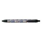 Celebration Llama Pattern Zwarte Inkt Pen (Achterkant)