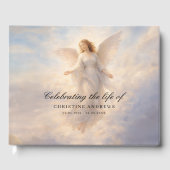  Celebration of Life - Angel Funeral Memorial Gastenboek (Voorkant)
