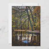 "Celebration of Life" begrafenis voor Man buitensh Kaart (Achterkant)