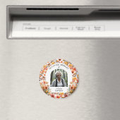 Celebration Of Life Floral Funeral Keepsake Magneet (Insitu (Vaatwasser))