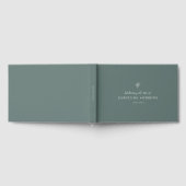 Celebration of Life Floral Memorial Green Gastenboek (Volledig)