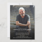 Celebration of Life Funeral Memorial Kaart (Voorkant)