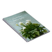 Celebration of Life Guest Book Calla Lilies Floral Notitieboek (Rechterzijde)