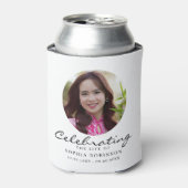 Celebration of Life Photo Memorial Keepsake Blikjeskoeler (Blikje Voorkant)
