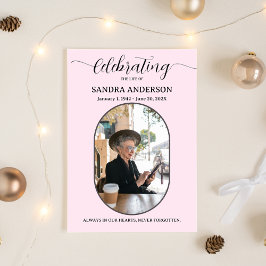 Celebration of Life Programs – Forever In Our Hear Programmakaart