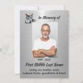 Celebration of Life Semi-Truck Tractor-trailer  Kaart (Voorkant)