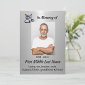 Celebration of Life Semi-Truck Tractor-trailer  Kaart (Staand voorkant)