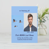 Celebration of Life Service Canada Goose Outdoors Kaart (Staand voorkant)