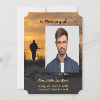 Celebration of Life Service  Hunter Hunting Game  Kaart