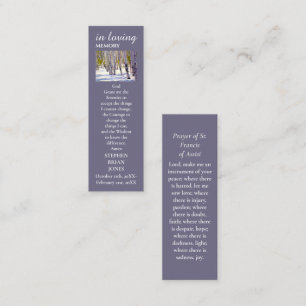 Celebration of Life Sympathie Schilderen Gebed Kaa Contactkaartje