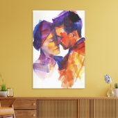 Celebration of Love 2 Canvas Afdruk (Insitu (Woonkamer))