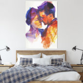 Celebration of Love 2 Canvas Afdruk (Insitu (Slaapkamer))