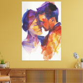 Celebration of Love 2 Canvas Afdruk (Insitu (Woonkamer))