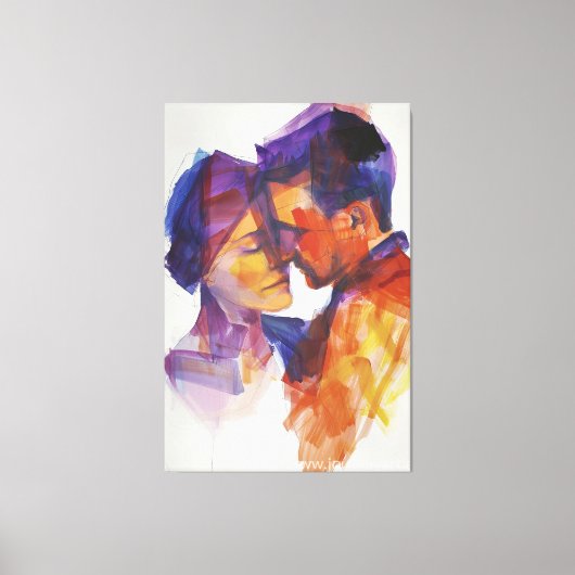 Celebration of Love 2 Canvas Afdruk (Voorkant)