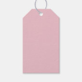 Celebration Pink Gift Label Cadeaulabel (Voorkant)