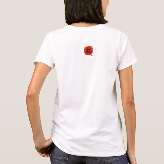 Celebration Poppies T-Shirt (Achterkant)
