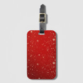 Celebration Red Bagagelabel (Voorkant (verticaal))