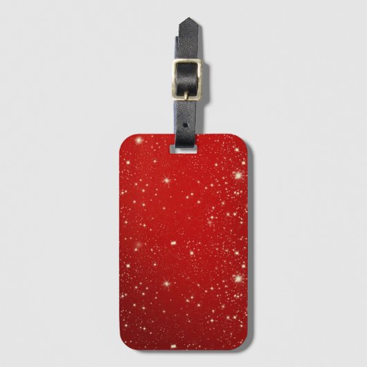 Celebration Red Bagagelabel (Voorkant (verticaal))