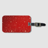 Celebration Red Bagagelabel (Voorkant (horizontaal))