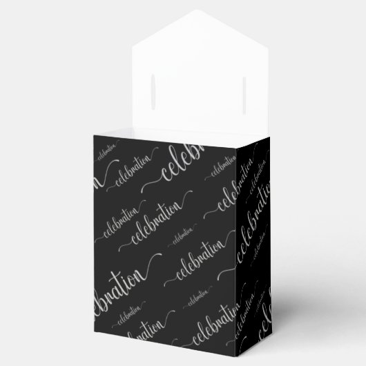 Celebration Script-patroon Bedankdoosjes (Geopend)