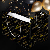 Celebration script patroon groot cadeauzakje