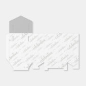 Celebration script patroon gunst Box Bedankdoosjes (Uitgevouwen)