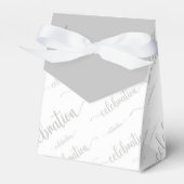 Celebration script patroon gunst Box Bedankdoosjes (Voorkant Zijde)