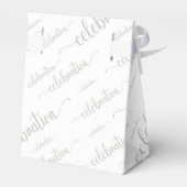 Celebration script patroon gunst Box Bedankdoosjes (Achterkant)