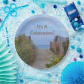 Celebration Seashore Borden Papieren Bordje (Feest)