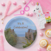 Celebration Seashore Borden Papieren Bordje (Feest)
