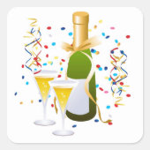 Celebration Square Stickers (Voorkant)