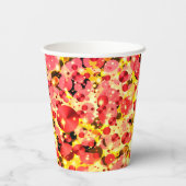 Celebration Stippen 13-roze limonade PAPER PARTY C Papieren Bekers (Achterkant)