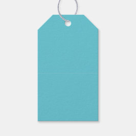 Celebration Turquoise Gift Label Cadeaulabel