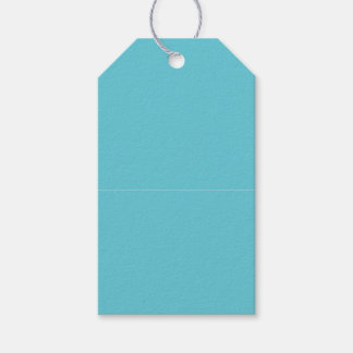 Celebration Turquoise Gift Label Cadeaulabel
