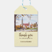 Celebration Ulm Minster Germany Farida Greenfield Cadeaulabel (Achterkant)