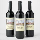 Celebration Ulm Minster Germany Farida Greenfield Wijn Etiket (Flessen)