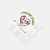 Celebration voor neef en bemanning servet (Hoek)