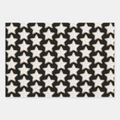 Celebration Wit Zwart Inpakpapier Vel (Voorkant 2)