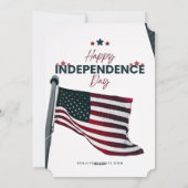 #CelebrationHappyIndependenceDayFlatHolidayCard Feestdagenkaart (Achterkant)