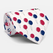 Celebratory Ballons Mannen Stropdas (Opgerold)