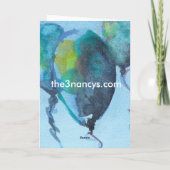 Celebratory Balloons Kaart (Achterkant)