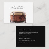 Celebratory Champagne Bottle Visitekaartje (Voorkant / Achterkant)