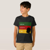 Celebreer Juneteenth 1865 Kid's T-Shirt (Voorkant volledig)