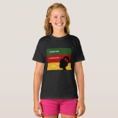 Celebreer Juneteenth 1865 Meisjes T-Shirt (Voorkant volledig)