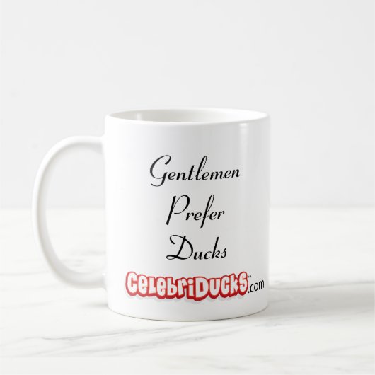 CelebriDucks Marilyn Monroe Rubber Duck Mok (Links)