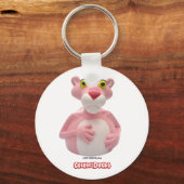 CelebriDucks Rubber Duck Pink Panther Sleutelhanger (Voorkant)