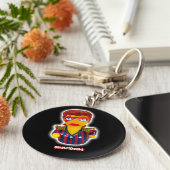 CelebriDucks Rubber Duck Sleutelhanger (Zijkant)