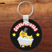 CelebriDucks Rubber Duck Sleutelhanger (Voorkant)